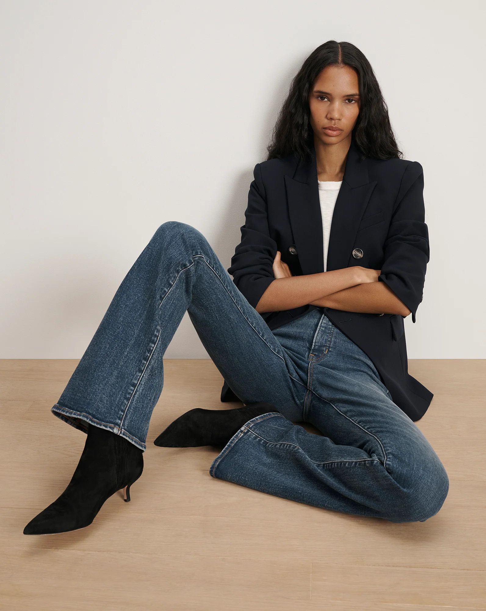 Veronica Beard Miller Dickey Jacket Navy | Veronica Beard