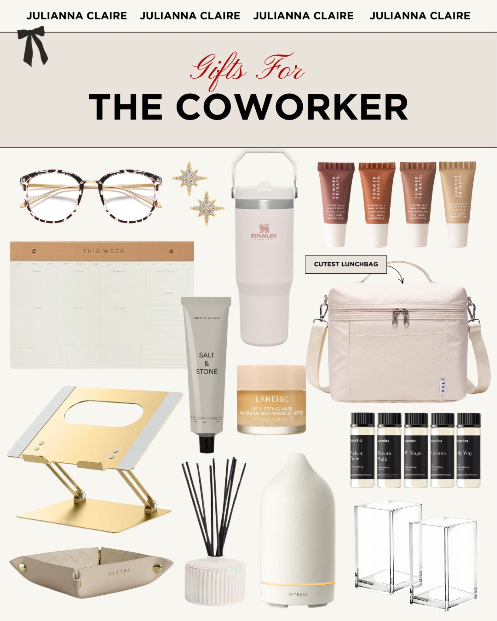 Gift ideas for the co-worker 💼

Holiday gift guide // Gift guide for the co-worker // Christmas gift ideas 

#LTKGiftGuide #LTKWorkwear #LTKHoliday