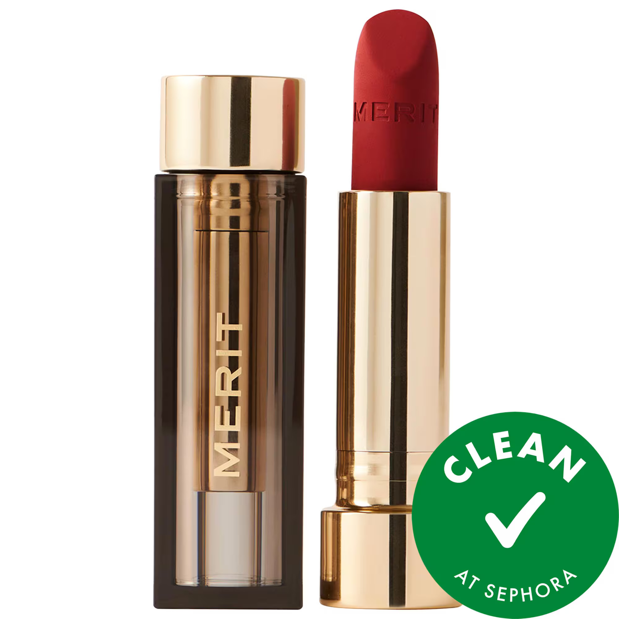 MERIT Signature Lip Lightweight Lipstick Power 0.10 oz | Sephora (US)