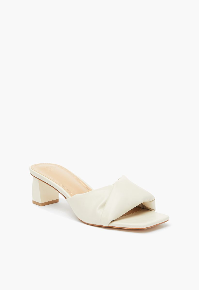 Caroline Mule Heeled Sandal  | ShoeDazzle