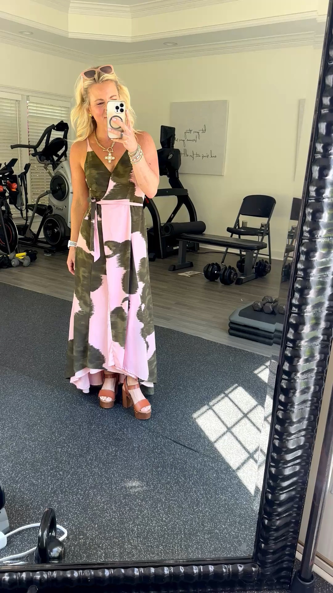 Perfect spring dress!  Just sold out. Wrap dress so comfortable and flattering! These shoes!  Too! 

#LTKBeauty #LTKPetite #LTKWedding