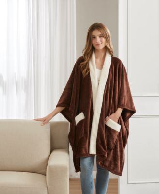 Cozy Plush Printed Wrap, 50" x 70" | Macy's