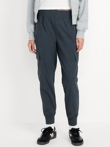 High-Waisted SleekTech Cargo Joggers | Old Navy (US)