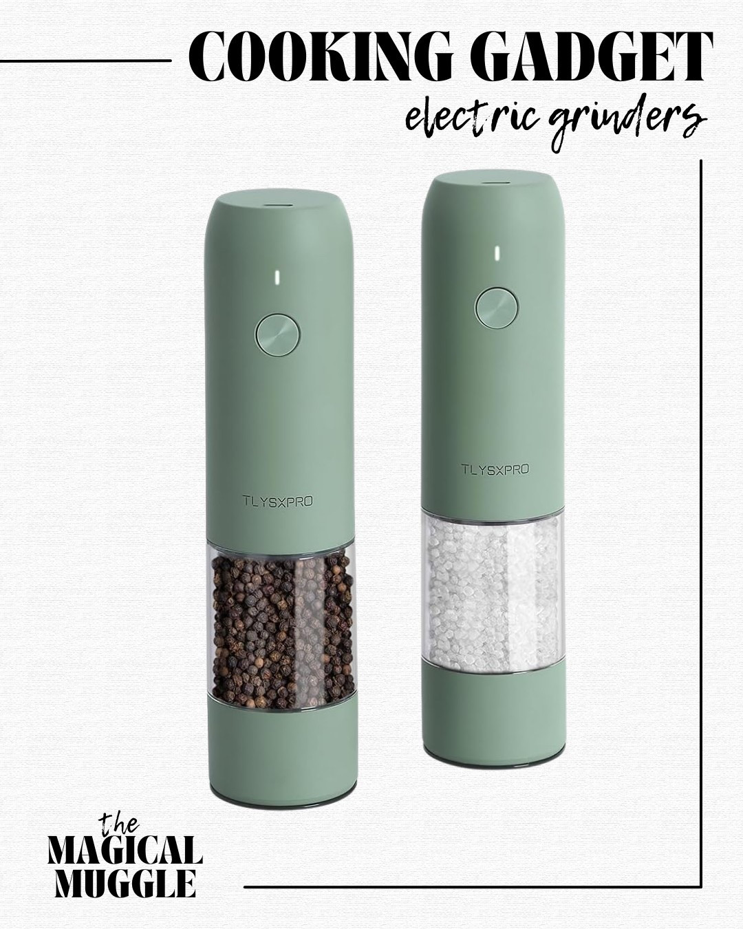 Millennial green electric grinders! 🙌🏻

#LTKHome