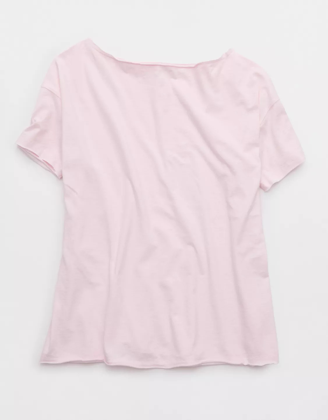 Aerie Oversized Off The Shoulder Boyfriend T-Shirt | Aerie