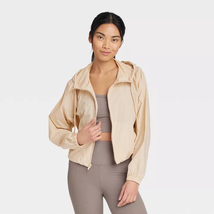 Women's Full-Zip Windbreaker Jacket - All in Motion™ | Target