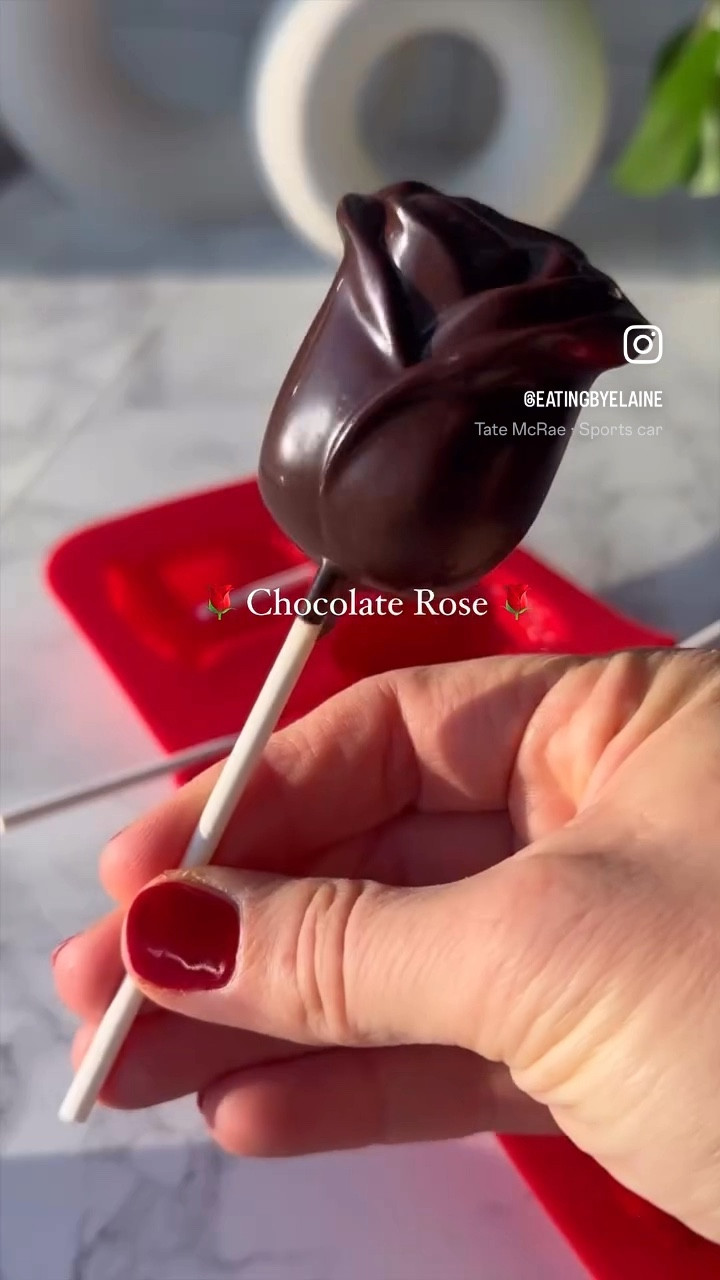 Easy Chocolate 🍫 Roses 🌹 