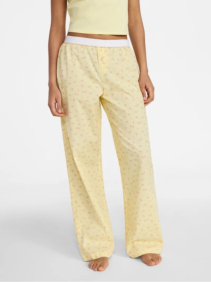 No Boundaries Sleepwear Boxer Pants, Women's XS-XXL | Walmart (US)