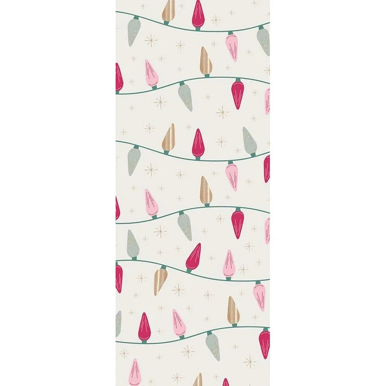 Joyful Wonder Multicolor Lights 30 inch 45 Sq ft Roll Wrap | Walmart (US)