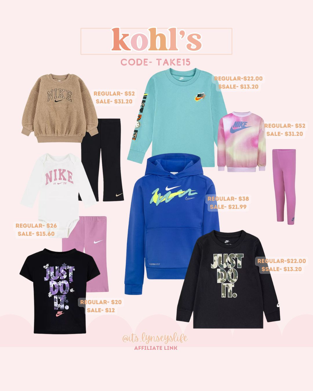 Kohls Sale! Cod- TAKE15 
Kid Nike Must Haves 💫 

Kid Nike | Nike | Nike Hoodie | Nike Shirts | Nike Sets | Kid Nike Sets | 

#LTKKids #LTKSaleAlert #LTKGiftGuide