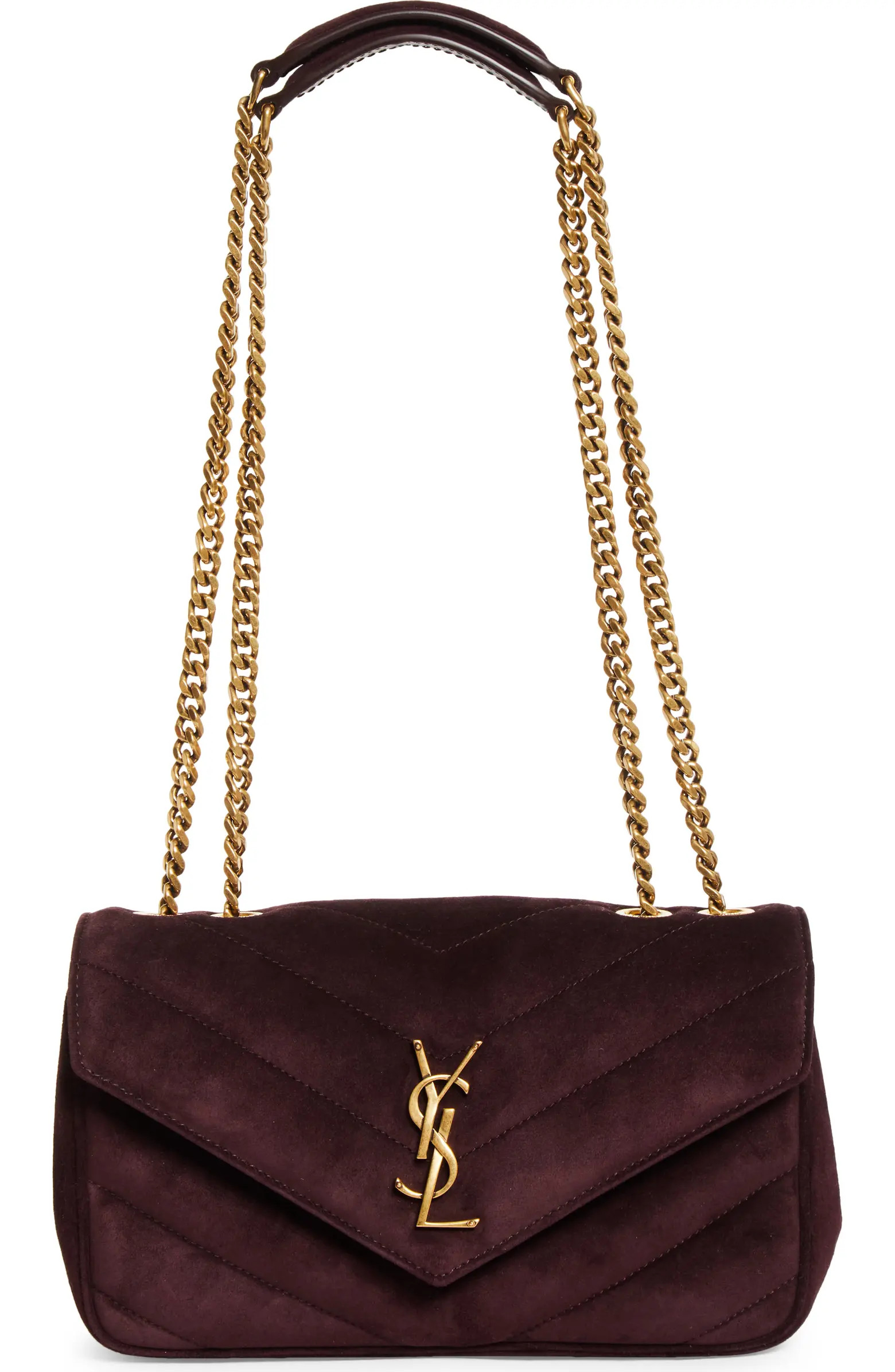 Saint Laurent Small Loulou Chain Leather Shoulder Bag | Nordstrom | Nordstrom