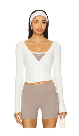 437 The Studio Wrap in White. - size S | Revolve Clothing (Global)