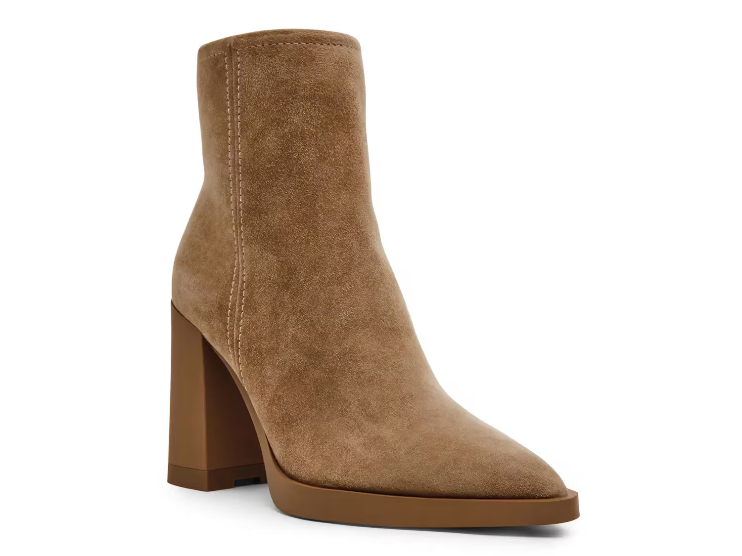 Steve Madden Harden Bootie | Women's | Sand Suede | Size 9.5 | Boots | DSW