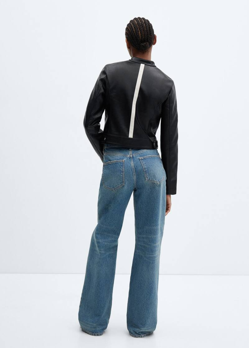 Search: Black leather jacket (26) | Mango USA | MANGO (US)