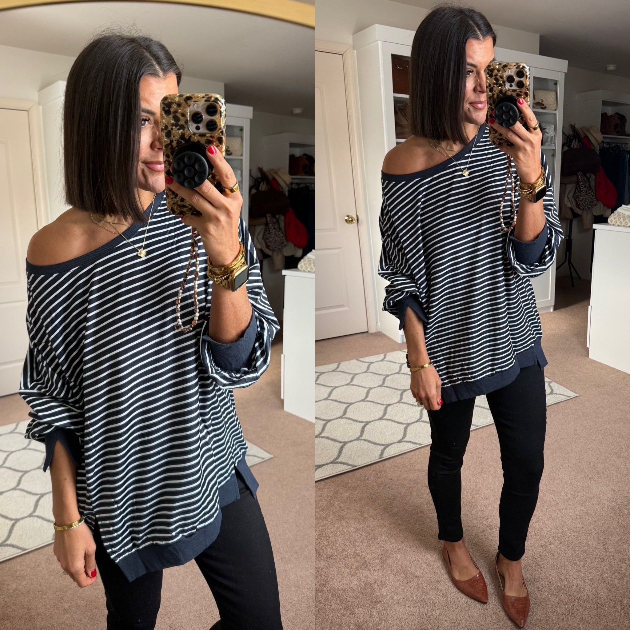 Size small in tee size 27 in jeans 

#LTKFindsUnder100 #LTKSeasonal