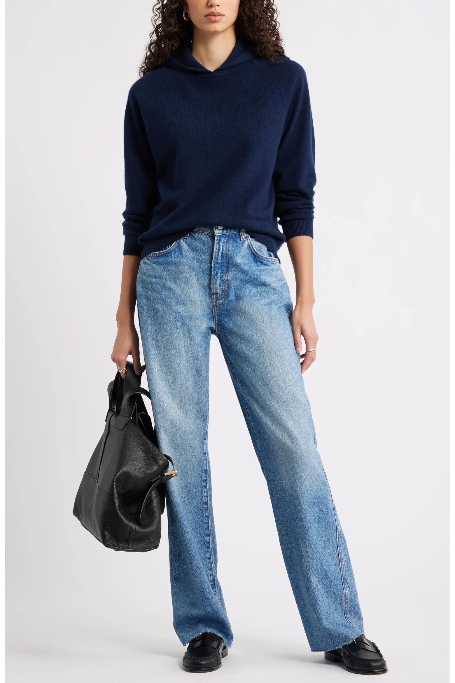 Nordstrom Cashmere Sweater Hoodie (Women) | Nordstrom | Nordstrom