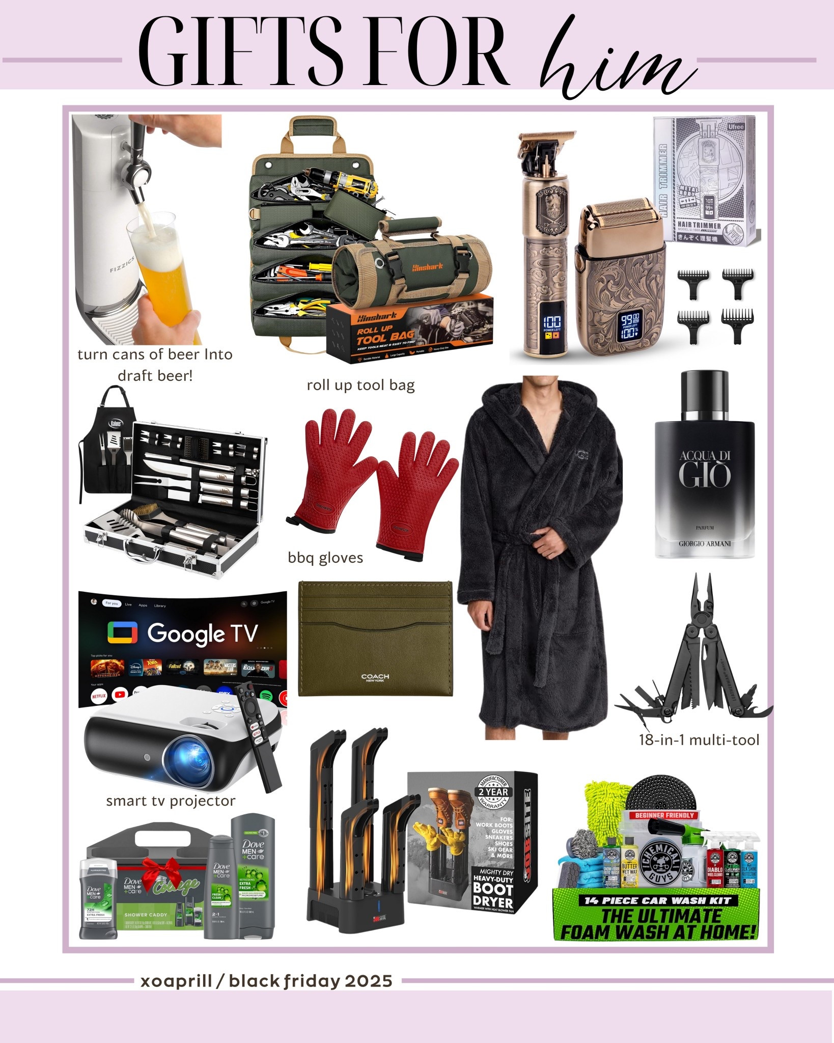 Amazon Black Friday deals - gifts for him 

#LTKHoliday #LTKCyberWeek #LTKGiftGuide