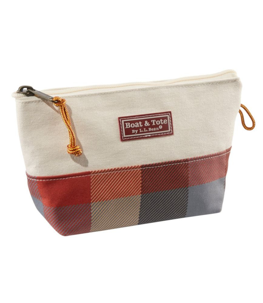 Boat and Tote Zip Pouch Apple Cinnamon, Canvas/Nylon L.L.Bean | L.L. Bean