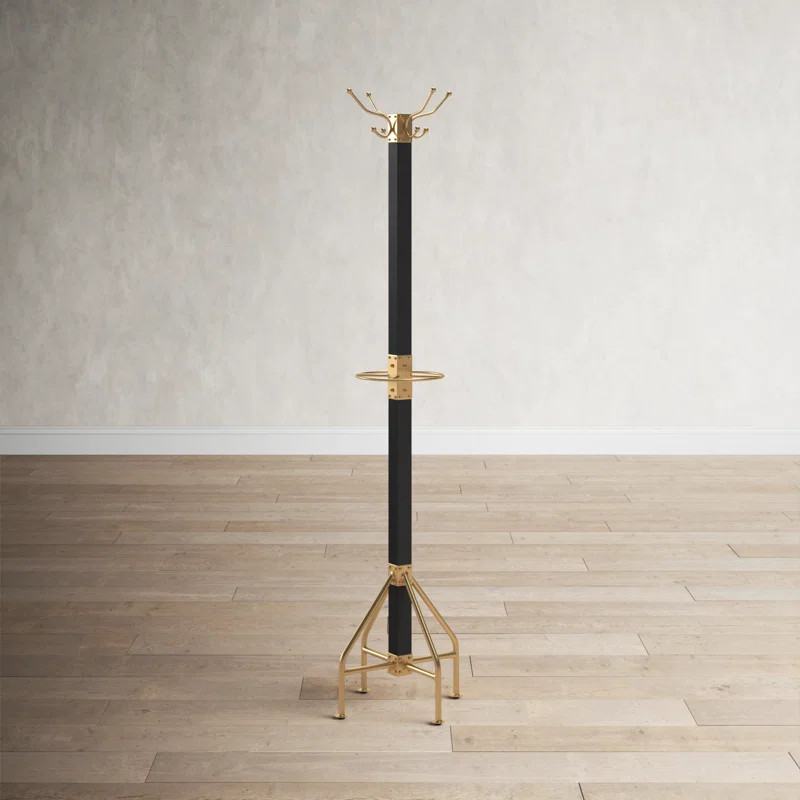 Donan 8 - Hooks Freestanding Coat Rack | Wayfair North America