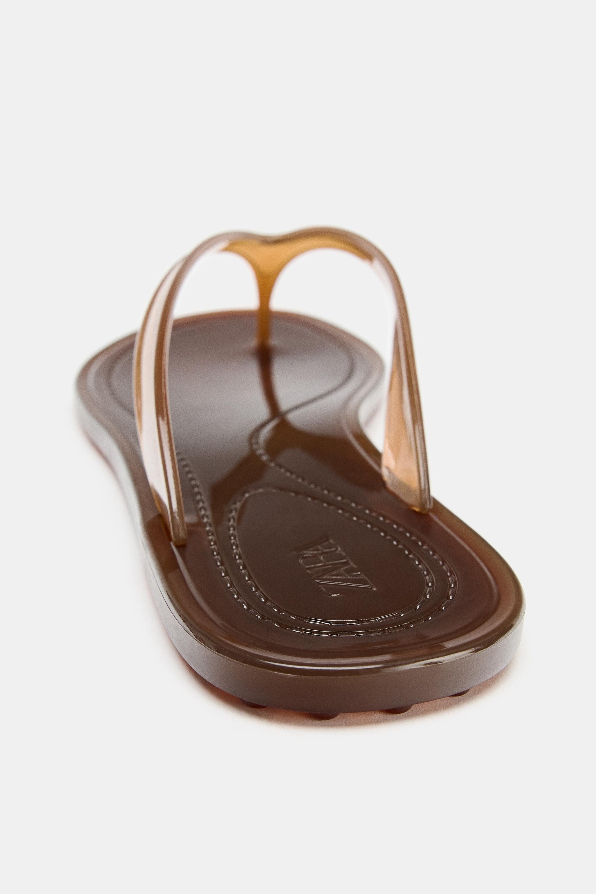 JELLY THONG SANDALS | Zara US