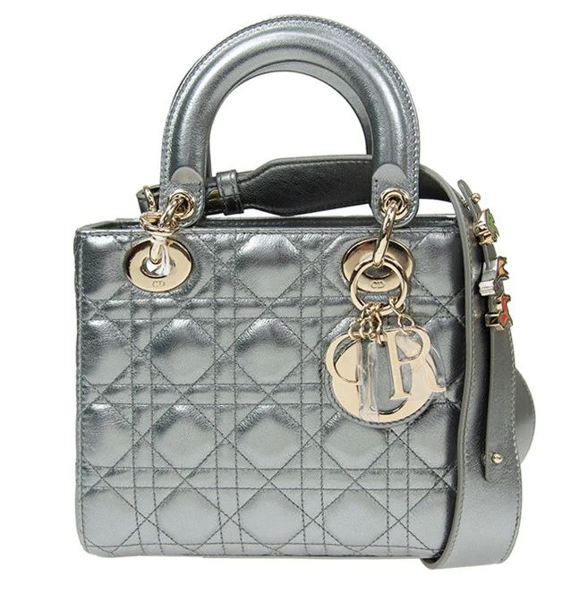 Dior Women's LadyHandbag in Gr 26L | M0538OWEC | LOZURI