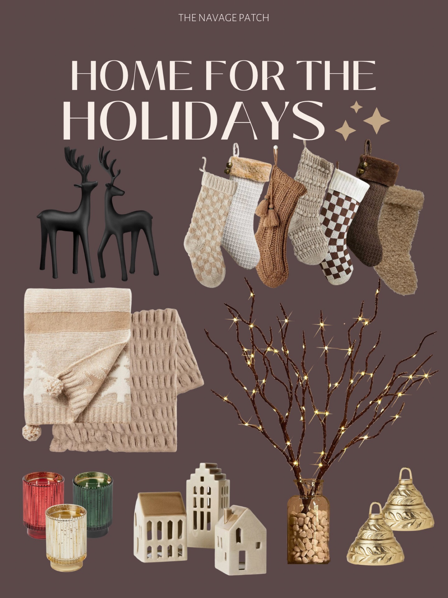 Christmas decor, Target holiday decor, Amazon holiday decorations, Christmas decorations, light-up branches, checkered Christmas stocking

#LTKHolidaySale #LTKHoliday #LTKSeasonal