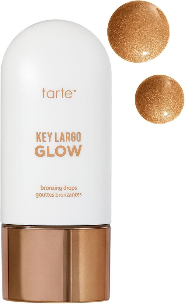 tarte key largo glow bronzing drops – Luminous Serum-Infused Liquid Bronzer with Vegan Squalane... | Amazon (US)