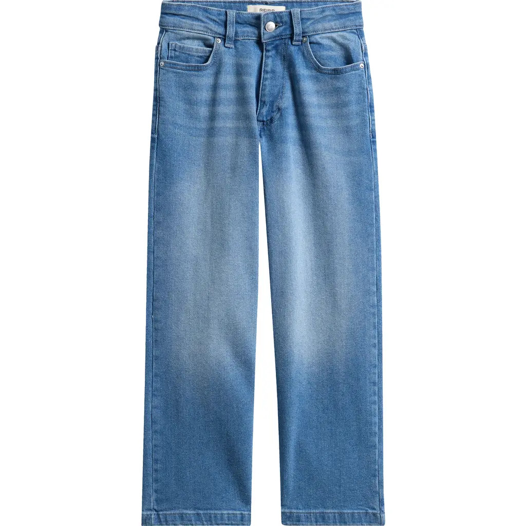 Reiss Kids' Sky Jr. Straight Leg Denim Jeans in Blue at Nordstrom Rack, Size 9-10Y | Nordstrom Rack