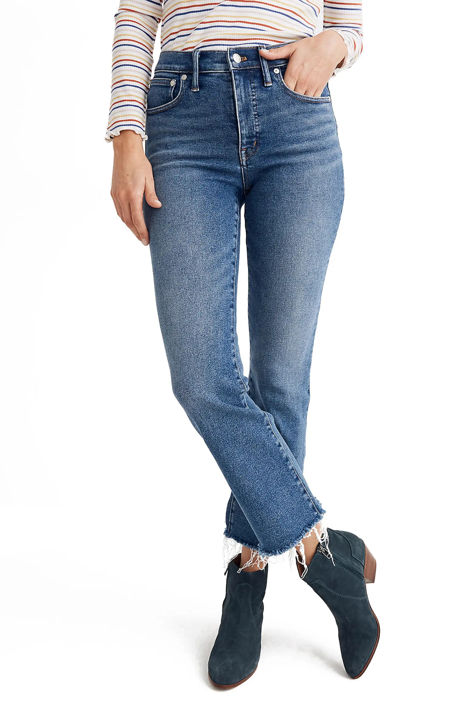 Cali High Waist Demi Boot Jeans | Nordstrom