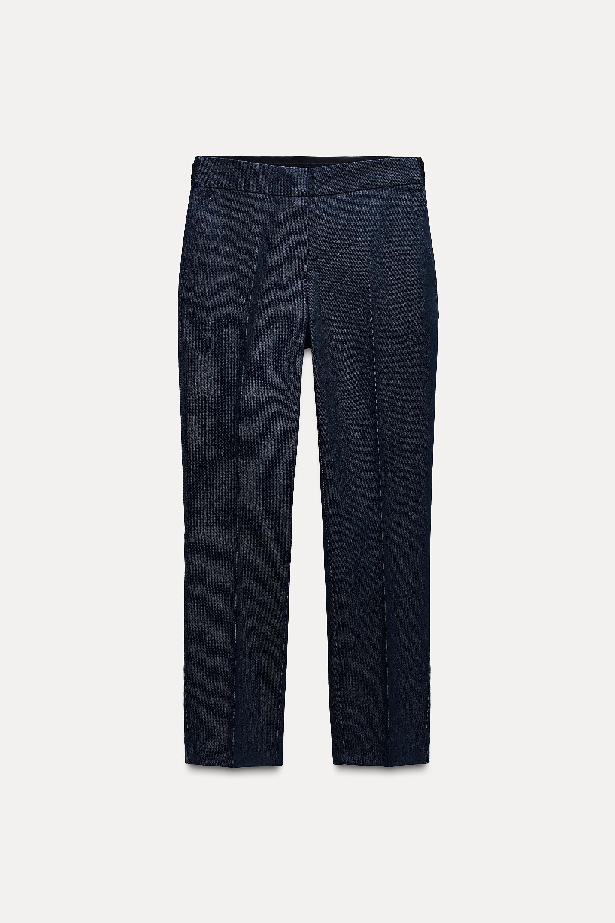 SOFT ANKLE-LENGTH PANTS | Zara US