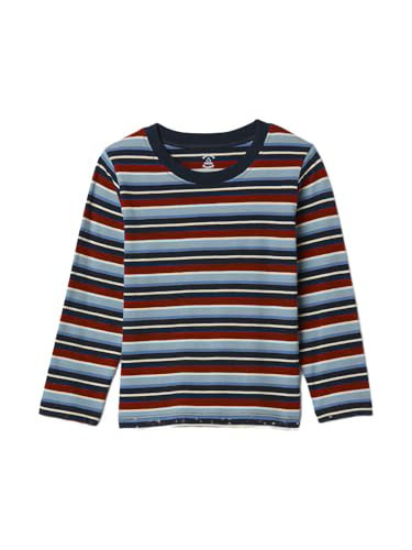 GAP Baby Boys Longsleeve Stripe Tee Tapestry Navy 6-12M | Amazon (US)