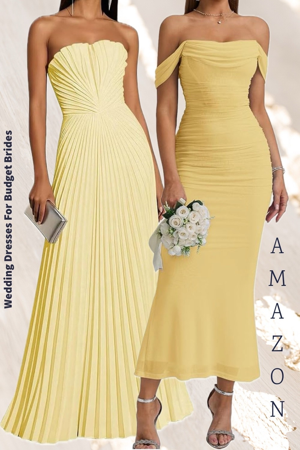 Yellow bridesmaid dresses on Amazon.

Amazon dress. Spring wedding guest dress. Event dress. Spring dresses. Wedding guest. Wedding guest dress. Formal gowns. Spring party dress. Formal wear. Amazon wedding guest dress. Maid of honor dress. Black tie dresses. Special occasion dresses. Full length dresses. Formal dresses. Wedding guest dresses.

#LTKWedding #LTKSeasonal