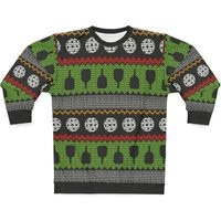 Pickleball Holiday Sweatshirt, Black | Unisex | Etsy (US)