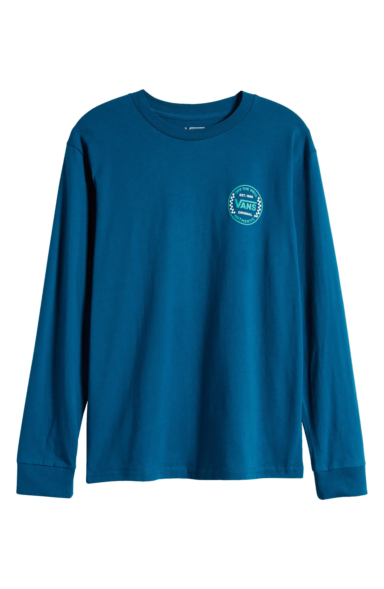 Vans Kids' Authentic Checker Long Sleeve Graphic T-Shirt | Nordstrom | Nordstrom