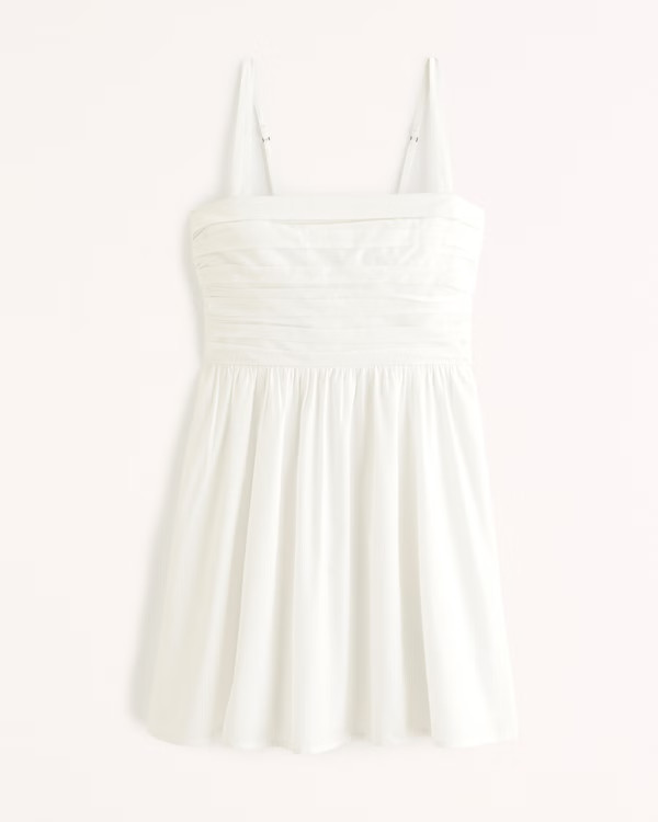 Emerson Poplin Wide Strap Mini Dress | Abercrombie & Fitch (UK)