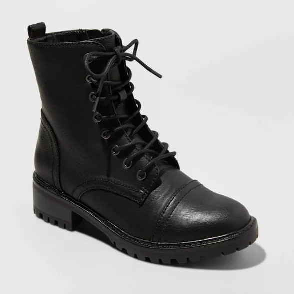 Women's Kamryn Lace Up Combat Boot - Universal Thread™ | Target