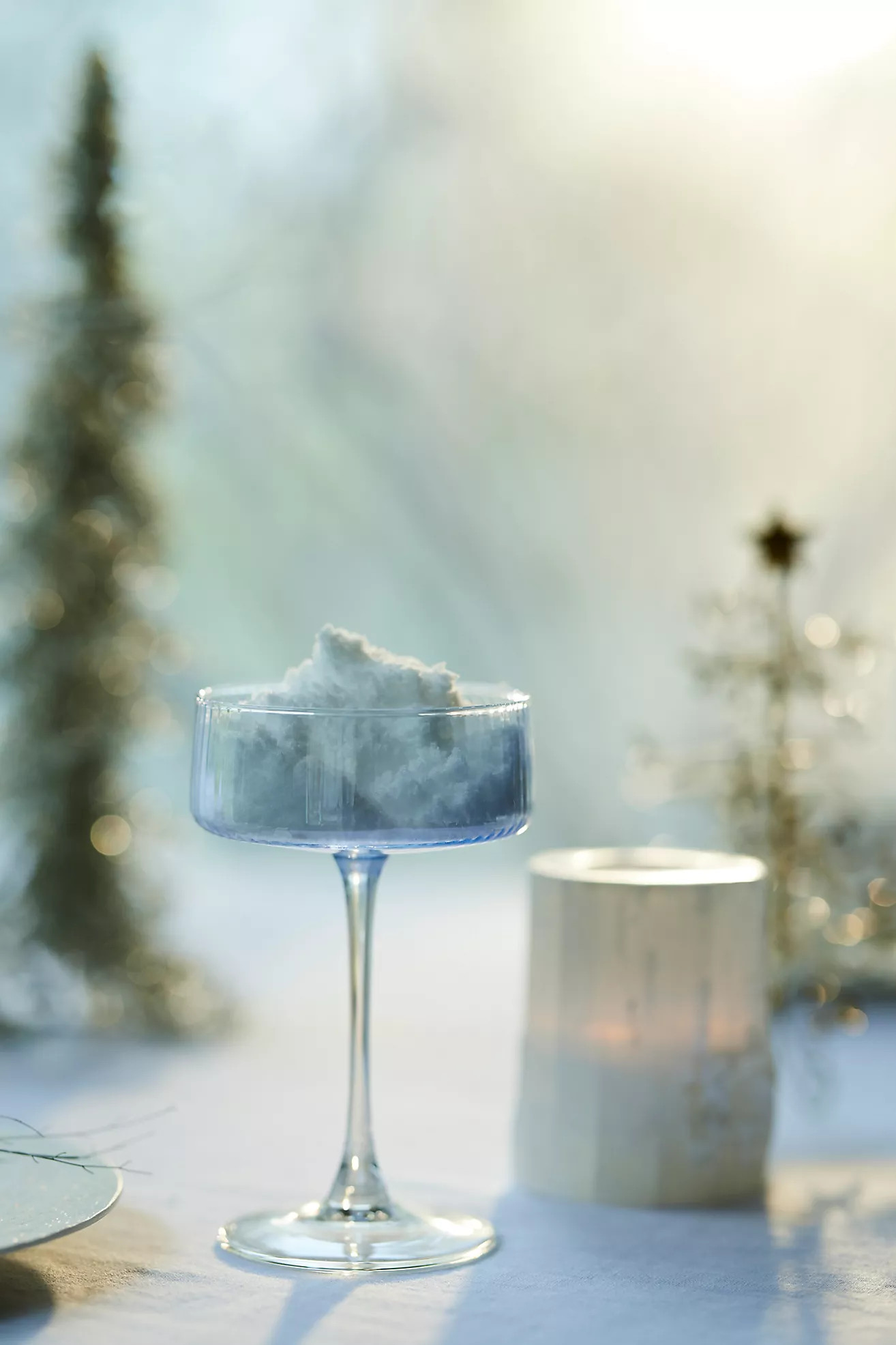 Colorful Glass Coupes, Set of 2 | Anthropologie (US)