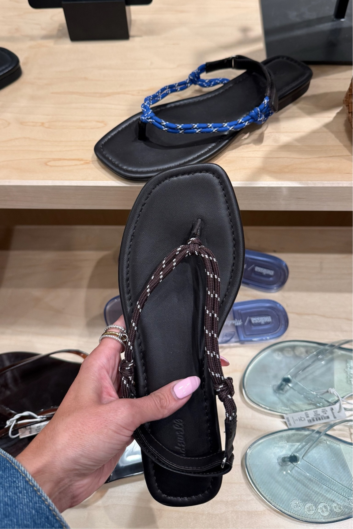 Paracord sandals from @Madewell 

#LTKSeasonal #LTKxMadewell #LTKOver40