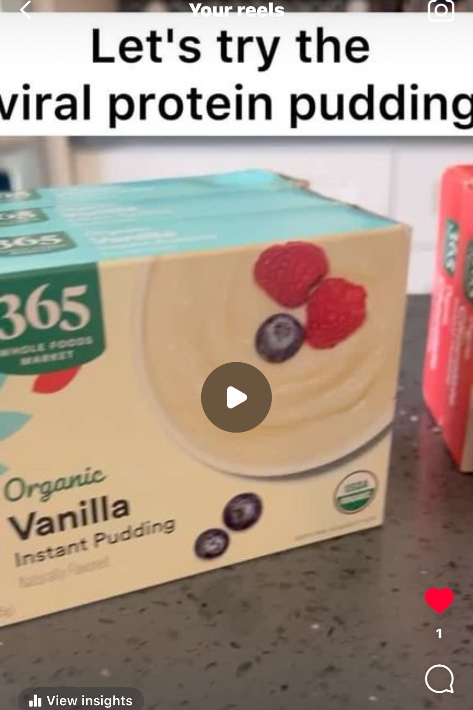 ViralProtein Pudding