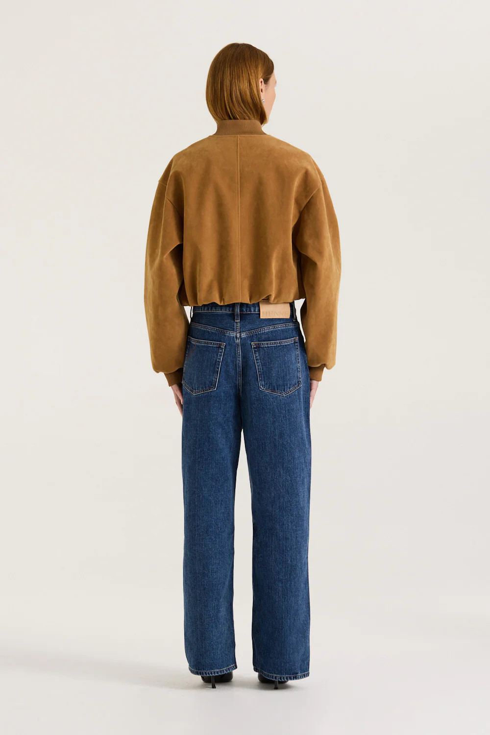 Mara Suede Bomber | Henne