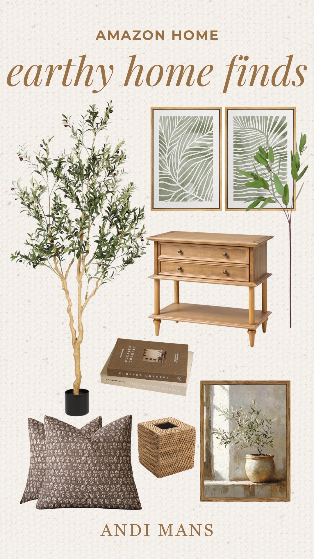 Neutral Amazon home decor finds I’d absolutely buy all over again. Earthy textures, warm wood tones, cozy lighting, woven accents, and affordable pieces that make your home feel calm, lived-in, and designer-inspired without overspending. 

 #LTKOver40 #LTKHome #LTKSaleAlert