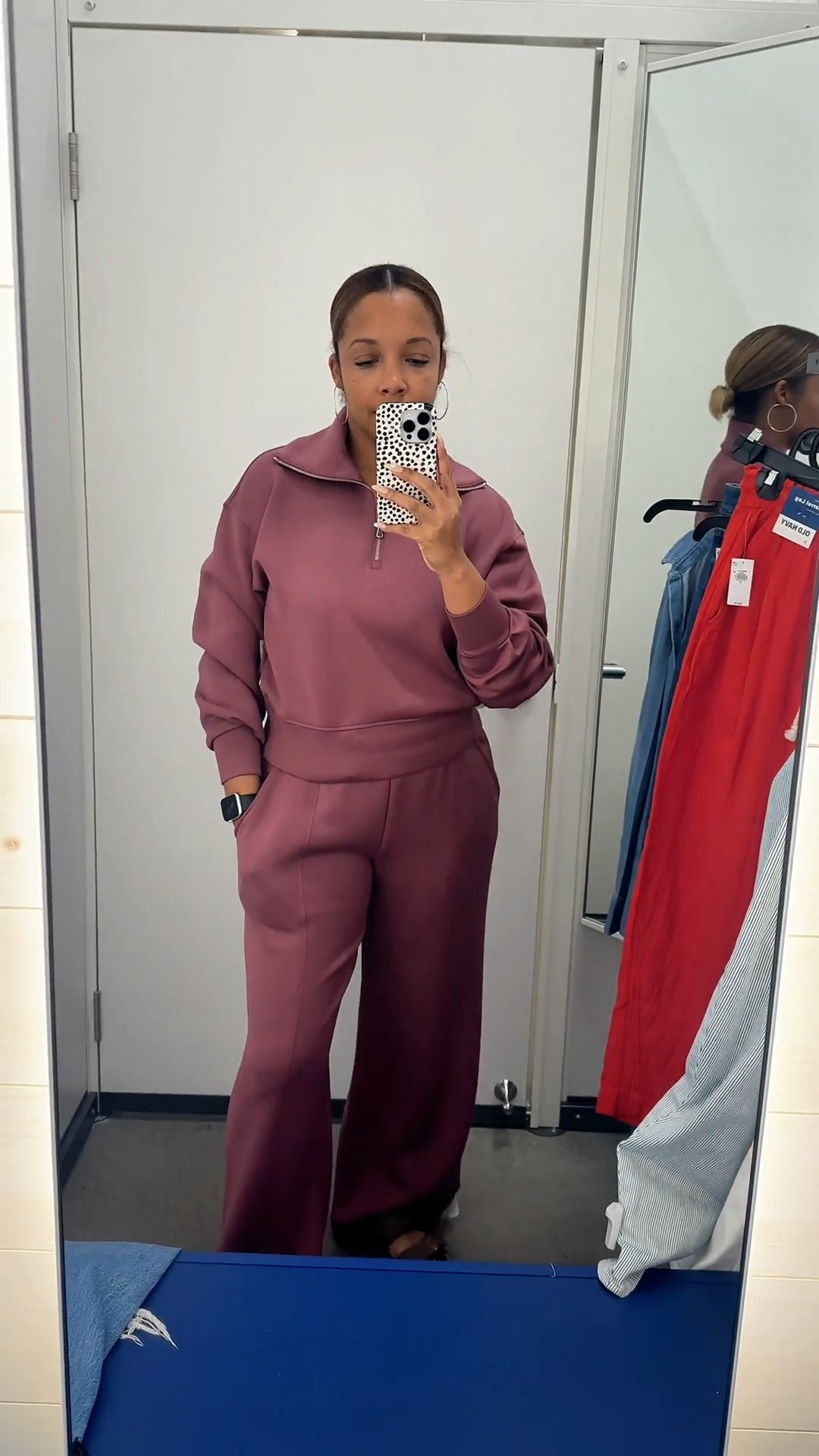 The most comfortable sweatsuit ever! Love this color. Wearing small top and medium pants  

#LTKootd #LTKMidsize #LTKOver40
