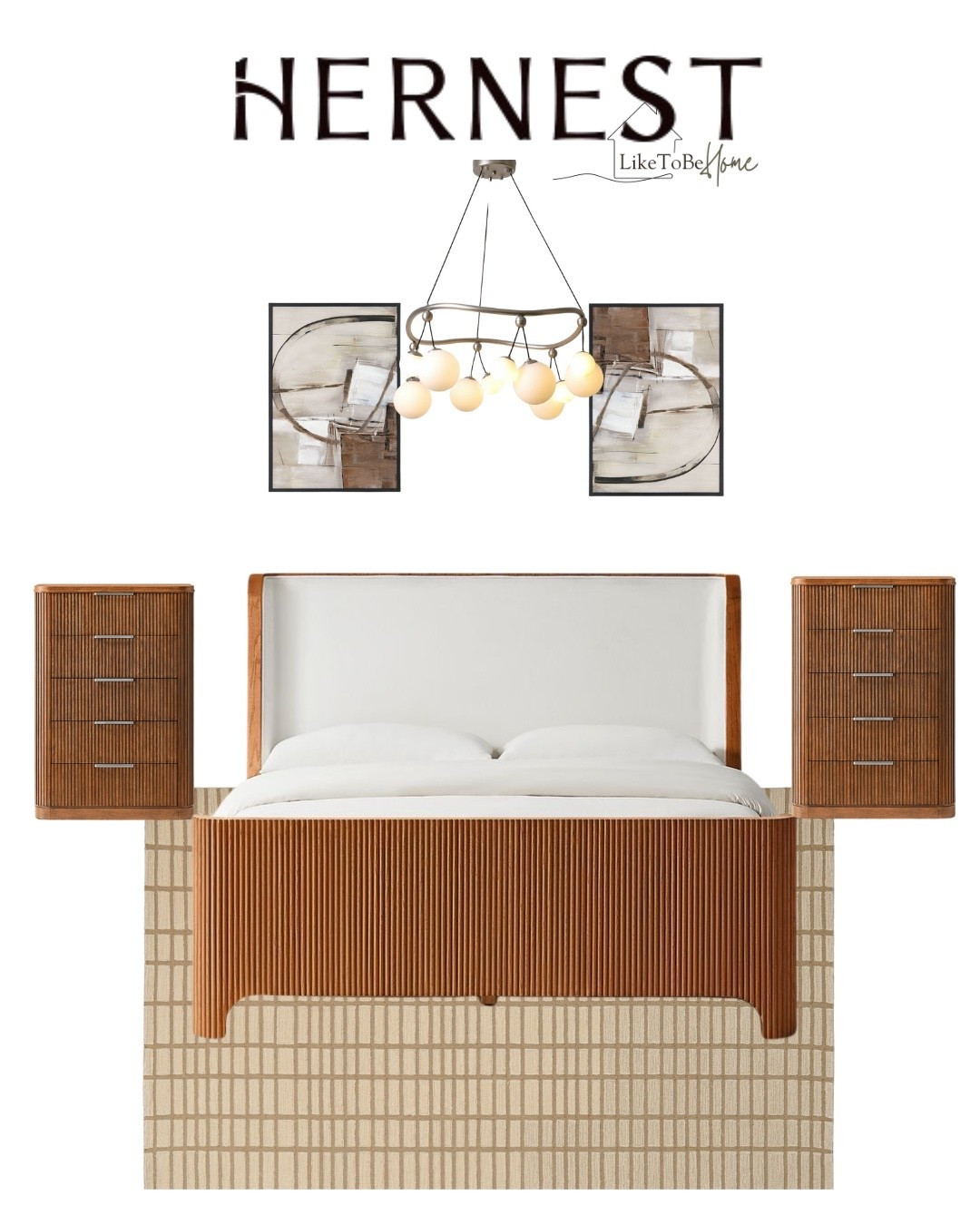 Looking to upgrade your bedroom or living room?

These beautiful pieces from HERNEST are the perfect mix of modern and timeless style. Use my code LIKETOBEHOME to save 15% off your order.

Bedroom inspo, oak bedroom, wood bed, nightstand, Dresser, rug, light , artwork for bedroom. 


#LTKStyleTip #LTKSaleAlert #LTKHome