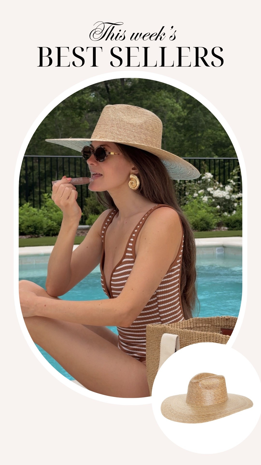 This week’s weekly best seller! This hat is one of my favorite summer accessories! 

#LTKFindsUnder100 #LTKStyleTip #LTKSwim