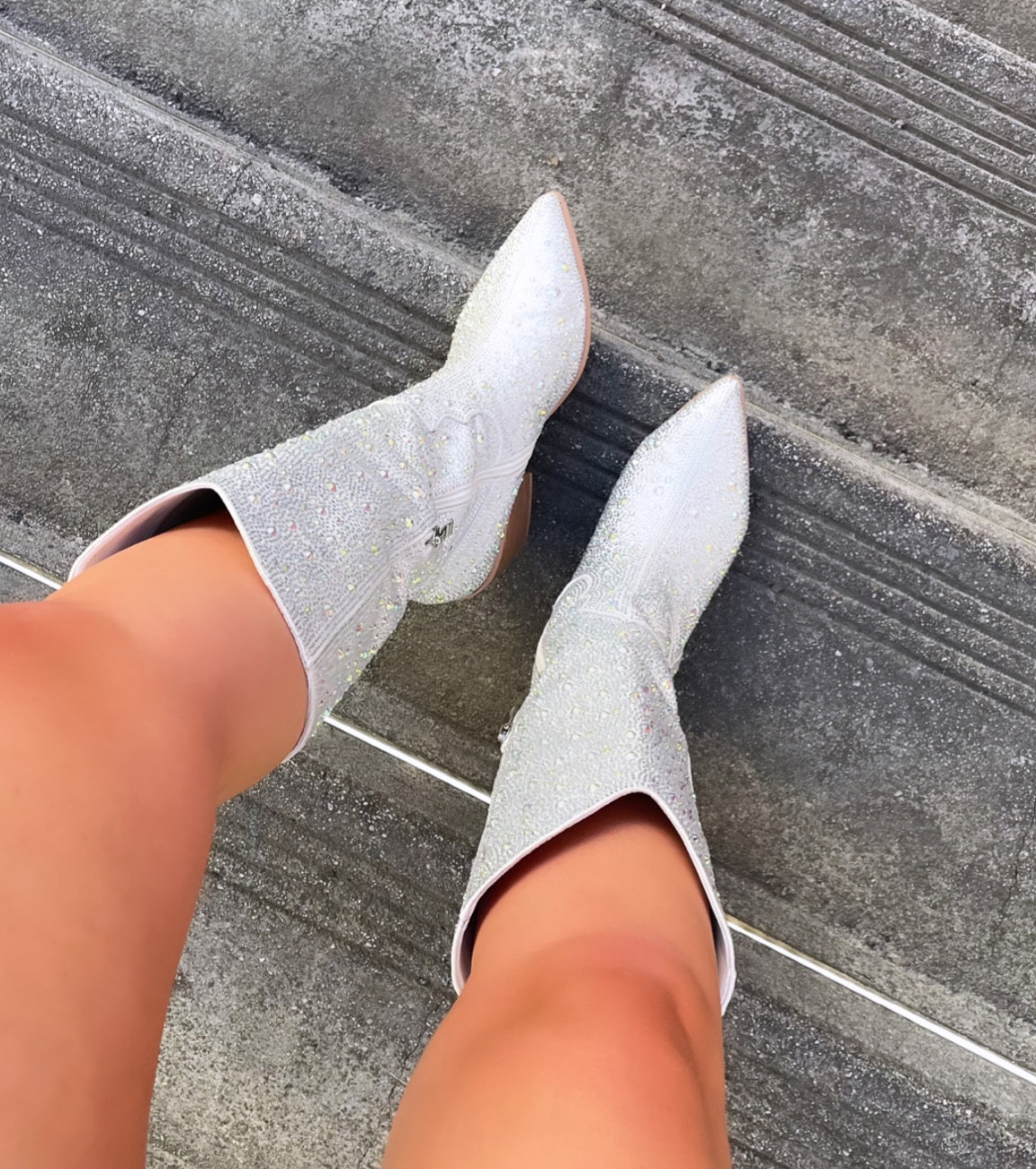 the sparkly cowboy/western boots I wore to my bachelorette in Vegas! So trendy, comfy, & cute for the occasion! I could see these being perfect at a concert or festival too 👀 

#amazonfind #amazonfashion #LTKfind #LTKseasonal #summerfashion #taylorswift #concertfashion #concertoutfit #taylorswiftconcertoutfit #tswift #harrystyles #harrystylesconcert #LTKU #LTKshoecrush #shoecrush #cowboyboots #westernboots #LTKunder50 #LTKunder100 #LTKwedding #bachelorettefashion #bachelorettefind #bacheloretteshoes #weddingshoes #bachelorette #necessities #LTKtravel 