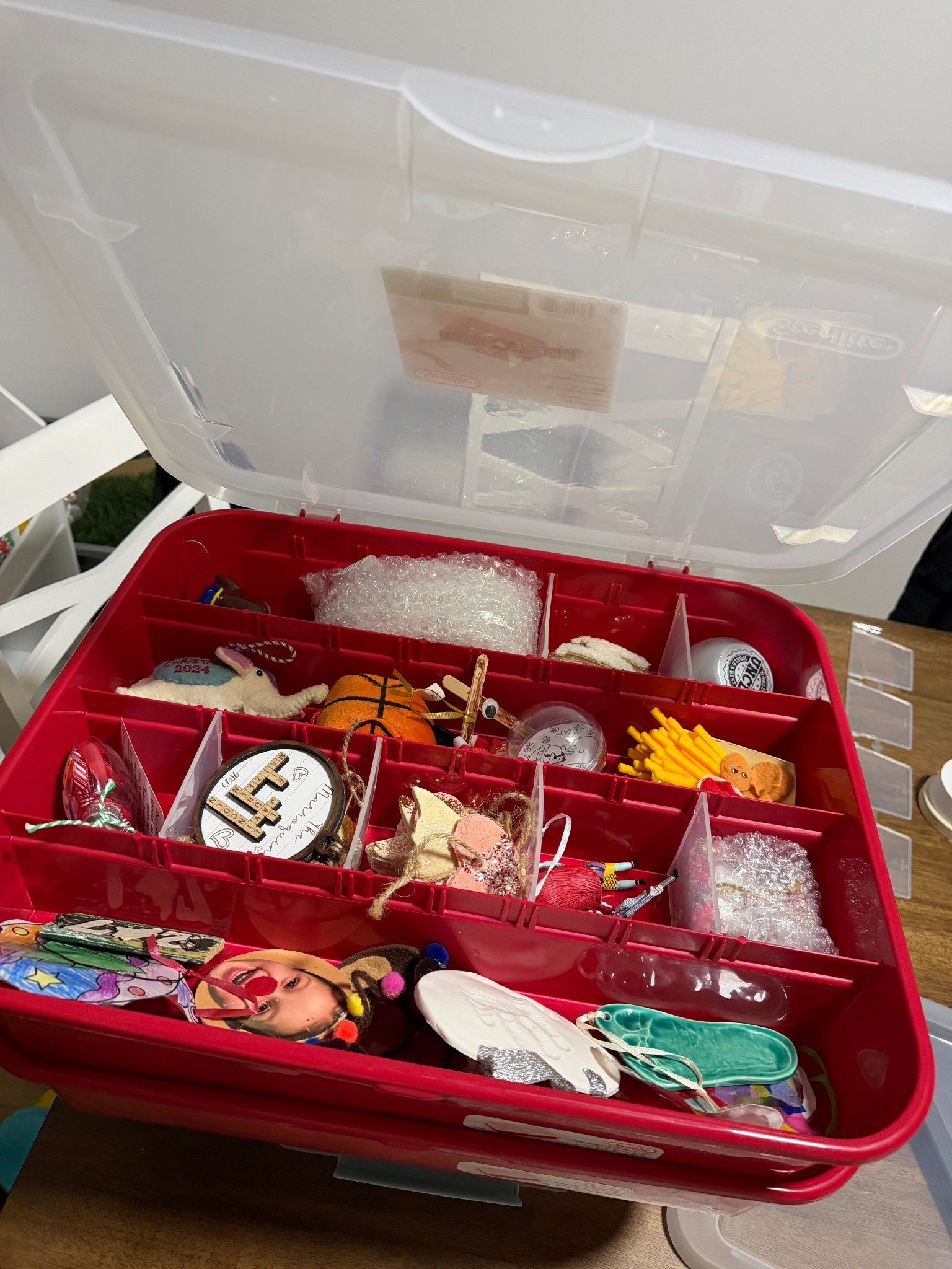 Ornament storage! (That isn’t cardboard) 

#LTKFindsUnder50 #LTKSeasonal #LTKHome