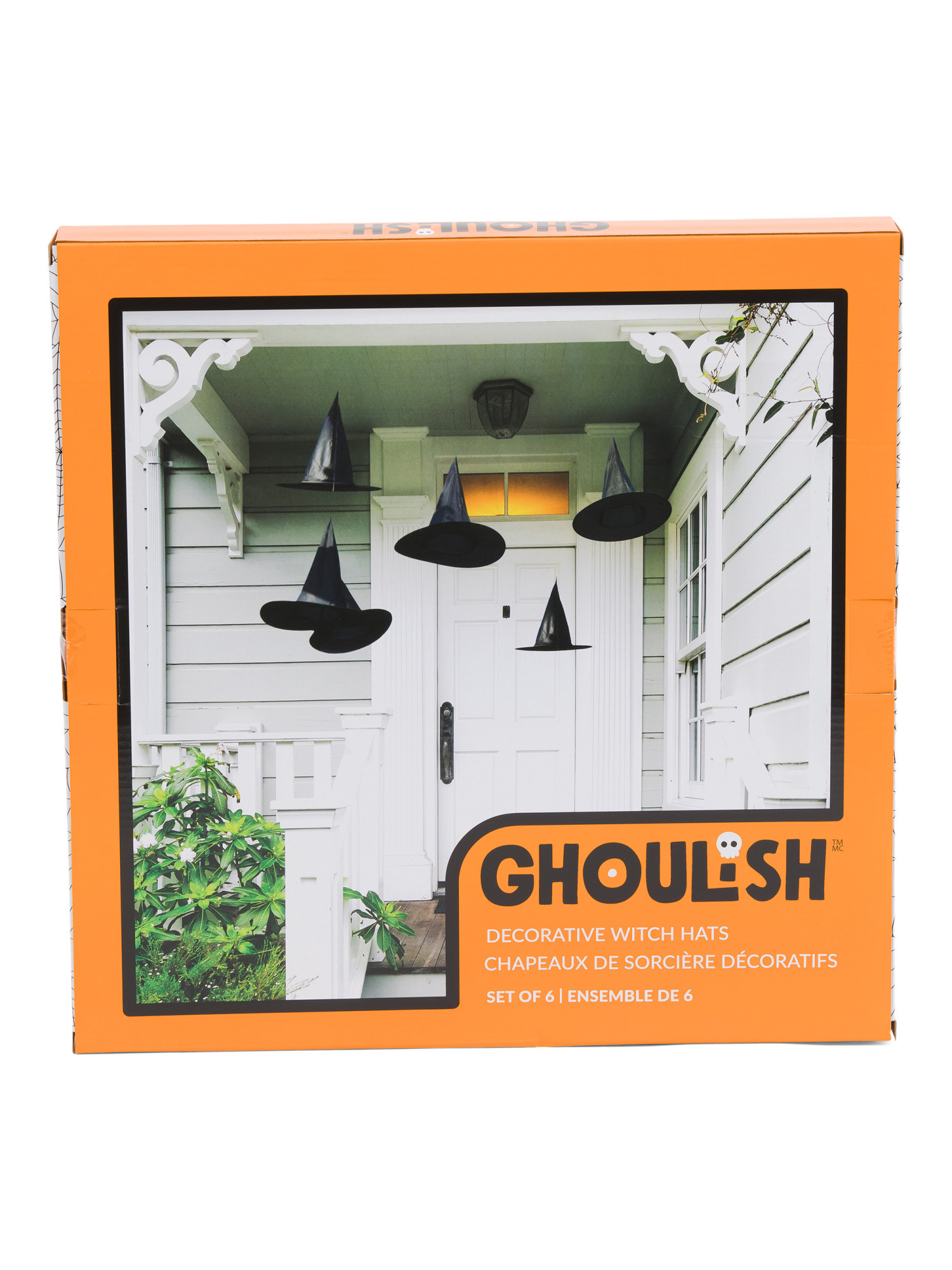 Set Of 6 Fabric Witch Hats | TJ Maxx