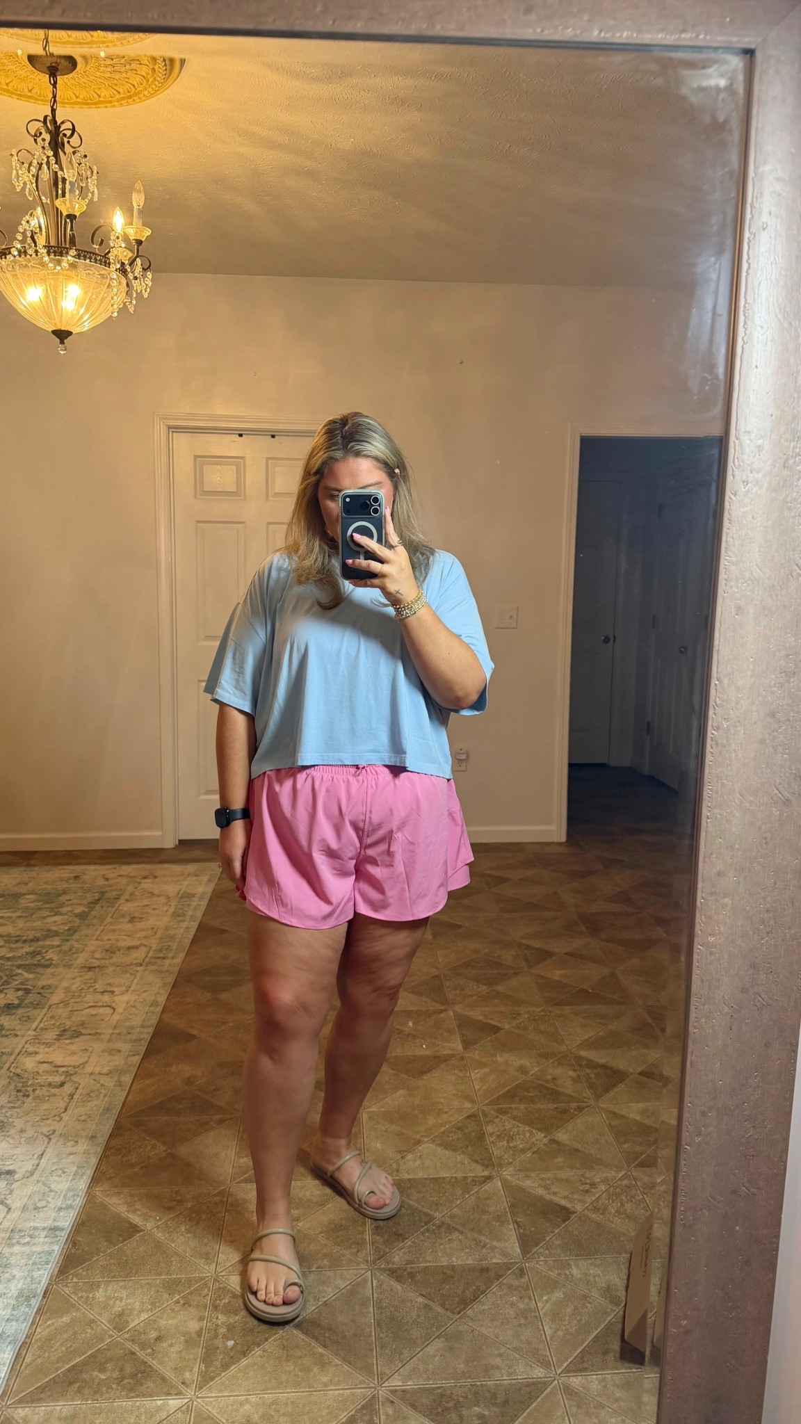 The SOFTEST top from Aerie and the best shorts from Walmart! 
#lookforless #aerie #walmart #springarrivals 

#LTKPlusSize #LTKdayinmylife #LTKootd