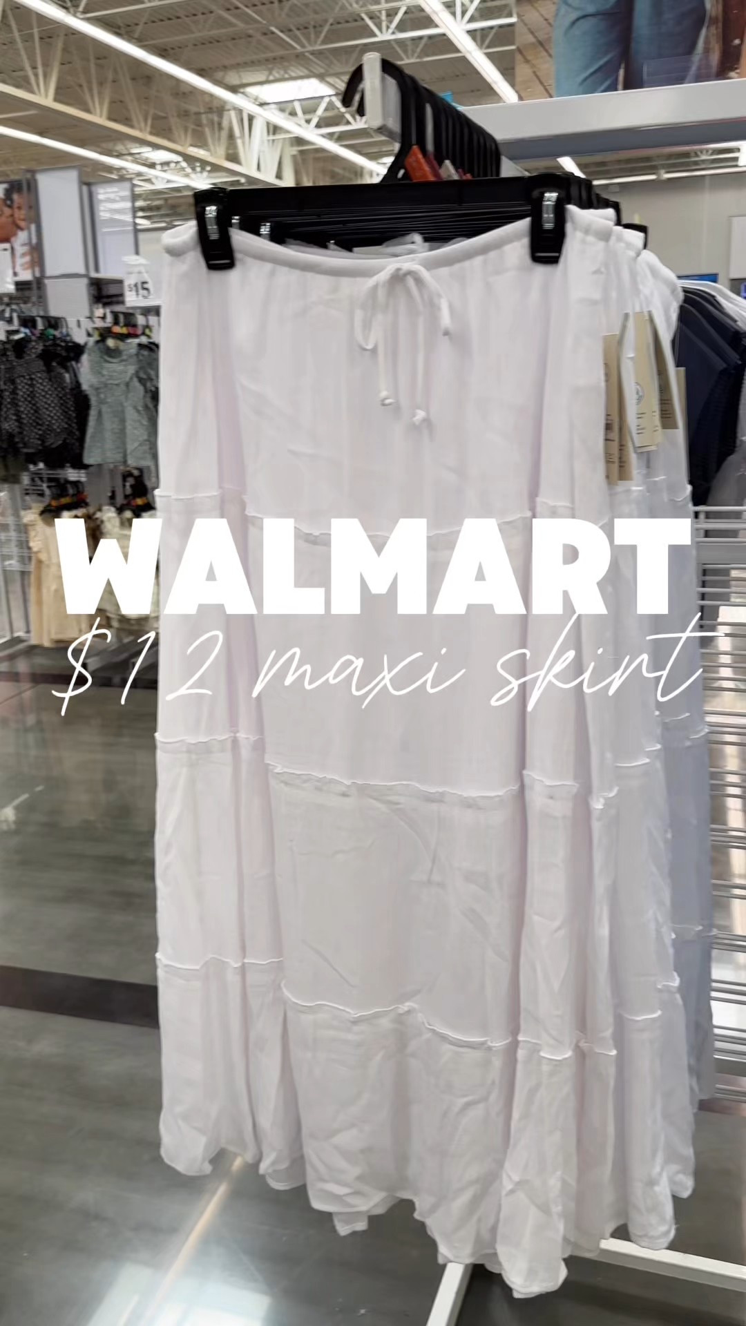 These $12 maxi skirts are back! These light weight, lined maxi skirts are perfect for spring and summer! Loving the tiered detail! 

Follow me for more affordable fashion and Walmart finds! 

Wearing a size small! 

#LTKSeasonal #LTKStyleTip #LTKOver40