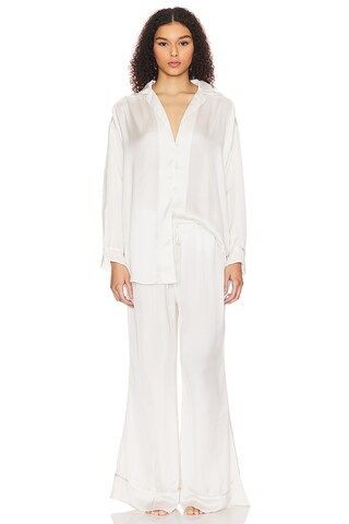 Free People x Intimately FP Dreamy Days Solid Pj In Ivory from Revolve.com | Revolve Clothing (Global)
